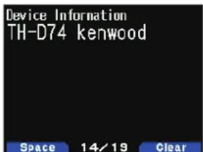 KENWOOD THD74A - Appuyez sur [A/B]. - 2