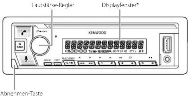 KENWOOD KMMBT508DAB - Grundlagen - 1