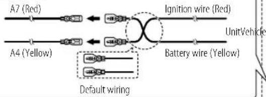 KENWOOD KMMBT508DAB - Connecting the ISO connectors on some VW/Audi or Opel (Vauxhall) automobiles - 1