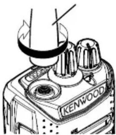 KENWOOD TKD240 - INSTALACIÓN DE LA ANTENA - 1