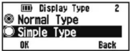 KENWOOD NX3300 - TYPE D'AFFICHAGE (Émetteurs-récepteurs portables uniquement) - 2