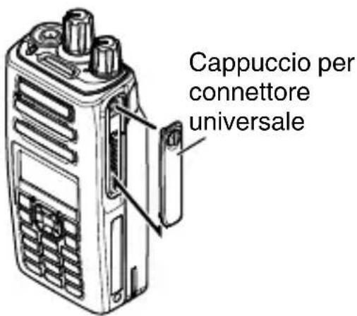KENWOOD NX3400 - INSTALLA ZIONE DEL CAPPUCCIO SUL CONETORE UNIVERSALE - 1