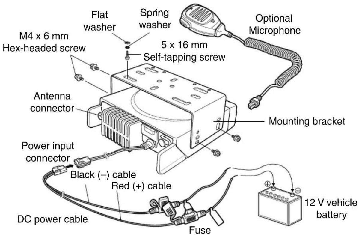 KENWOOD TK7360 - CAUTION - 1