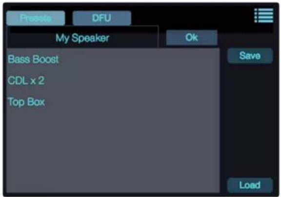 Probable DFU My Speaker Ok Save Bass Boost CDL x 2 Top Box Load