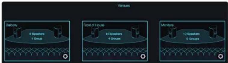 PRESONUS CDL18s - Chargement, édition et suppression de presets venue - 1