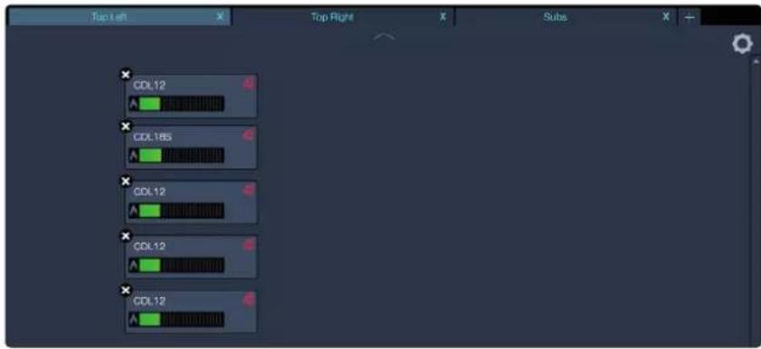 PRESONUS CDL18s - Disposition des enceintes - 1