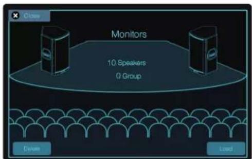 PRESONUS CDL18s - Chargement, édition et suppression de presets venue - 3