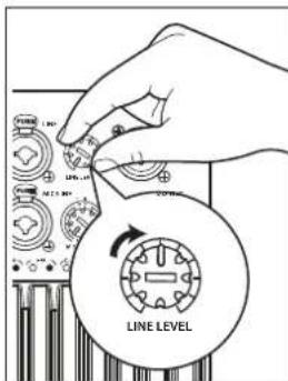 PRESONUS ULT10 - Procedure de réglage des niveaux (ULT18) - 9