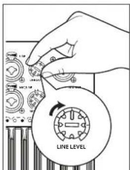PRESONUS ULT10 - Procedure de réglage des niveaux (large bande) - 8