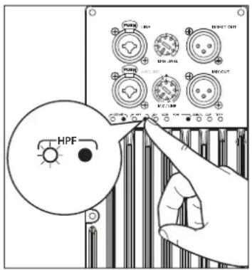 PRESONUS ULT10 - Réglage du contrôle passage-bas - 3