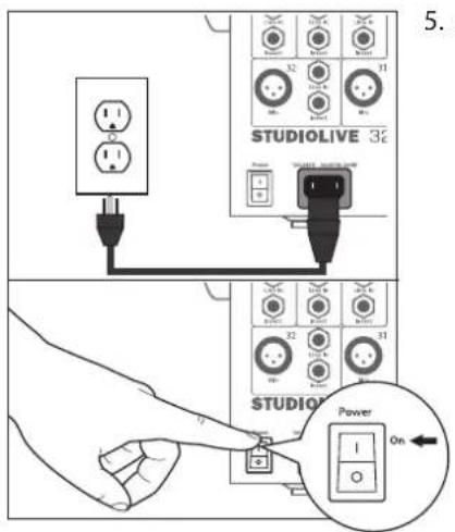PRESONUS ULT10 - Procedure de réglage des niveaux (large bande) - 5