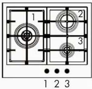 Fulgor Milano FUH 7541 G DWK MBK - Standard mit Timer - 1
