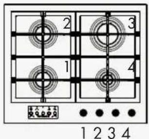 Fulgor Milano FUH 7541 G DWK MBK - Standaard met Timer - 6