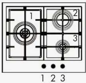 Fulgor Milano FUH 7541 G DWK MBK - Standaard met Timer - 1