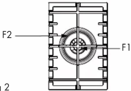 Fulgor Milano FUH 604 G DWK MBK - Modèles avec Dual Wok (Fig.2) - 2