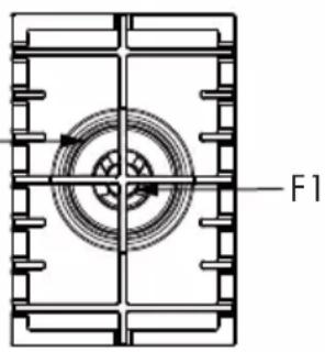Fulgor Milano FUH 604 G DWK MBK - Modelos con quemador Dual Wok (Fig.2) - 2
