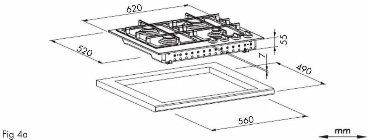 Fulgor Milano FUH 604 G DWK MBK - Positionnement - 2