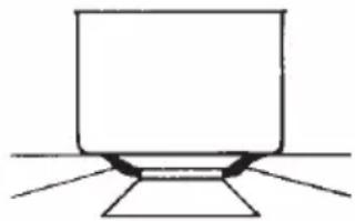 Fulgor Milano FUH 604 G DWK MBK - Standaard met Timer - 10