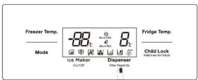 WINIA WFRNM580D2X - 1) Distribution d'eau froide - 1