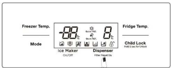 WINIA WFRNM580D2X - 2) Distribution de glace pilée - 1
