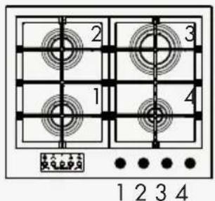 Fulgor Milano FUH 905 G DWK MBK - Standard with Timer - 6