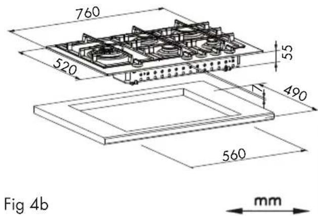 Fulgor Milano FUH 905 G DWK MBK - Colocación - 3