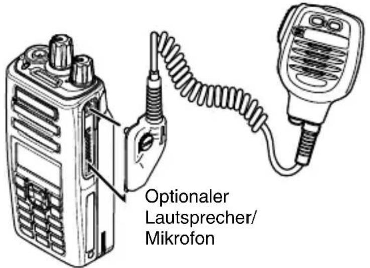KENWOOD NX3200 - EINBAU DES (OPTIONALEN) LAUTSPRECHERS/MIKROFONS ODER HEADSETS - 1