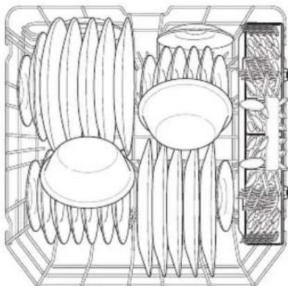 LG LDFN454HT - Carga en la bandeja inferior - 1
