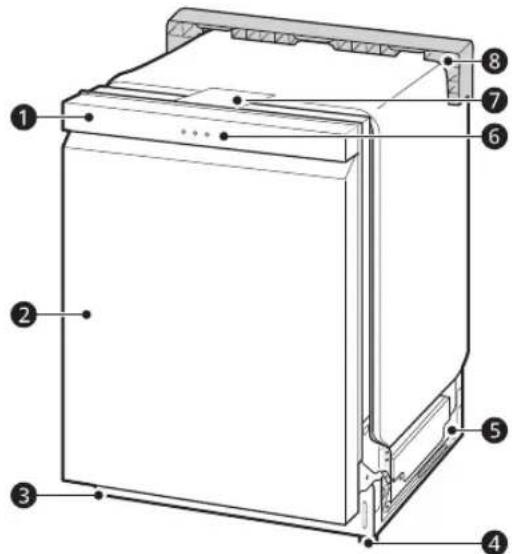 LG LDFN454HT - Front View - 1