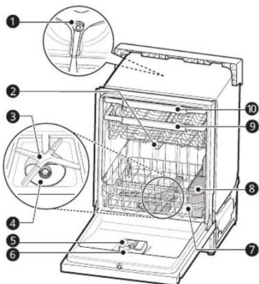 LG LDFN454HT - Interior View - 1