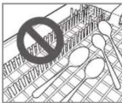 LG LDFN454HT - Loading Silverware into the Cutlery Rack - 3