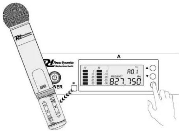 Power Dynamics Performance Audio A RF 0.0 AF 0.0 CH -10 20 30 40 FREQUENCY -25 35 45 55 MHz -30 30 40 50 MHz 80.1 827.750 POWER IR