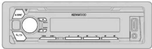 KENWOOD KMM122 - OPERAZIONI PRELIMINARI RADIO - 1