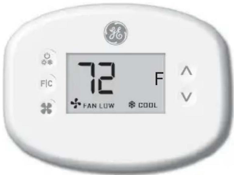 72 F FAN LOW COOL