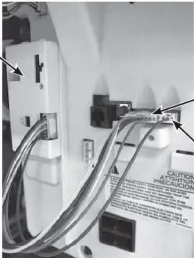GE RAK160W2 - Installation de la carte de commande sans fil (suite) - 1