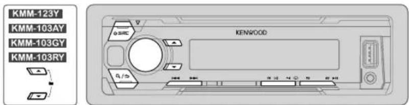 KENWOOD KMM103 - Starten Sie die Wiedergabe - 2