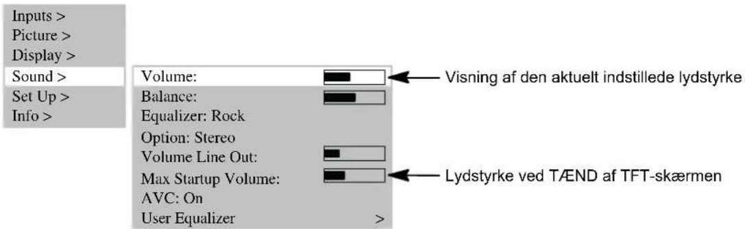MEDION LIFE P15025 (MD 20410) - Indstilling af lyd - 1