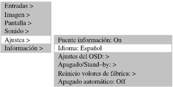 MEDION LIFE P15025 (MD 20410) - CAMBIAR IDIOMA OSD - 1