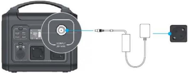EZVIZ PS600 - Rechargement par adaptateur secteur - 1