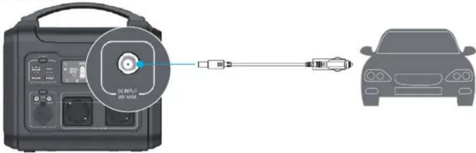 EZVIZ PS600 - Rechargement par allume-cigare - 1