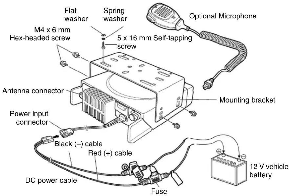 KENWOOD TKD840 - CAUTION - 1