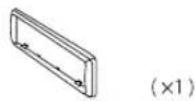 KENWOOD KDC162U - Part list for installation - 2