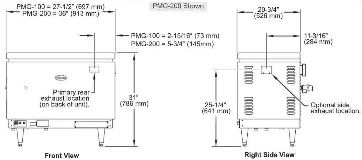 Hatco Powermite PMG200 - SPECIFICATIONS - 1
