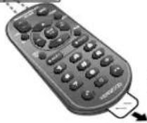 KENWOOD DPX524BT - Remote control (RC-406) (supplied for DPX524BT) - 2