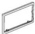 KENWOOD DPX524BT - Part list for installation - 2