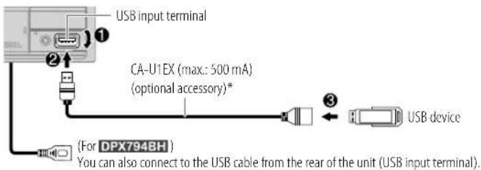 KENWOOD DPX524BT - CD/USB/iPod - 2