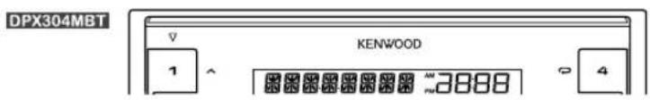 KENWOOD DPX524BT - Basics - 1