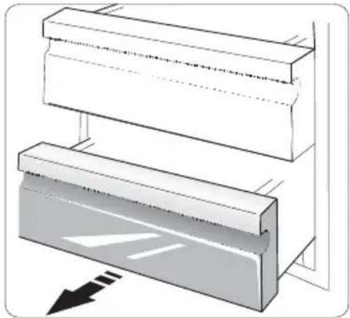 HISENSE FV354N4BIF - Tiroir du congélateur - 1