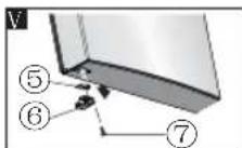 HISENSE FV354N4BIF - Het omkeren van de deur - 13