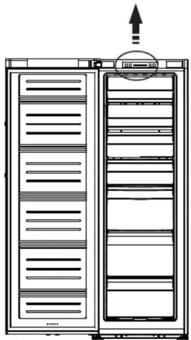 HISENSE FV354N4BIF - Painel de contrôle - 2